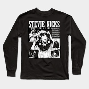 Stevie Nicks Vintage Rock Music 2023 Tour Live in Concert Long Sleeve T-Shirt